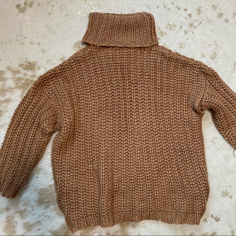 Forever21 Chunky Knit Turtleneck Sweater Small